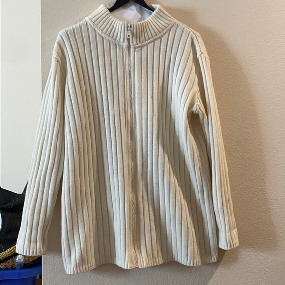 PAOLO VALENZI ITALY WHITE MENS JACKET SIZE SMALL🤍